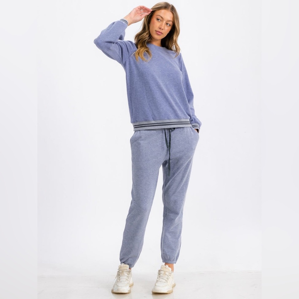 SALE! 030. WOMEN'S ELASTIC WAIST FRONT POCKET ANIMAL PRINT DETAILED SWEATPANTS